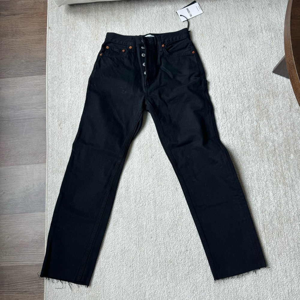 RE/DONE 70s Stove Pipe Jeans NWT